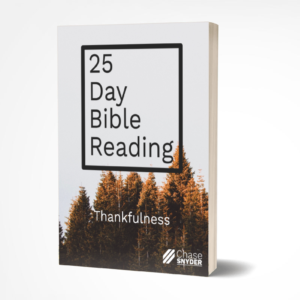 25 Day Bible Reading - Thankfulness Product Image | Youth Min Studies